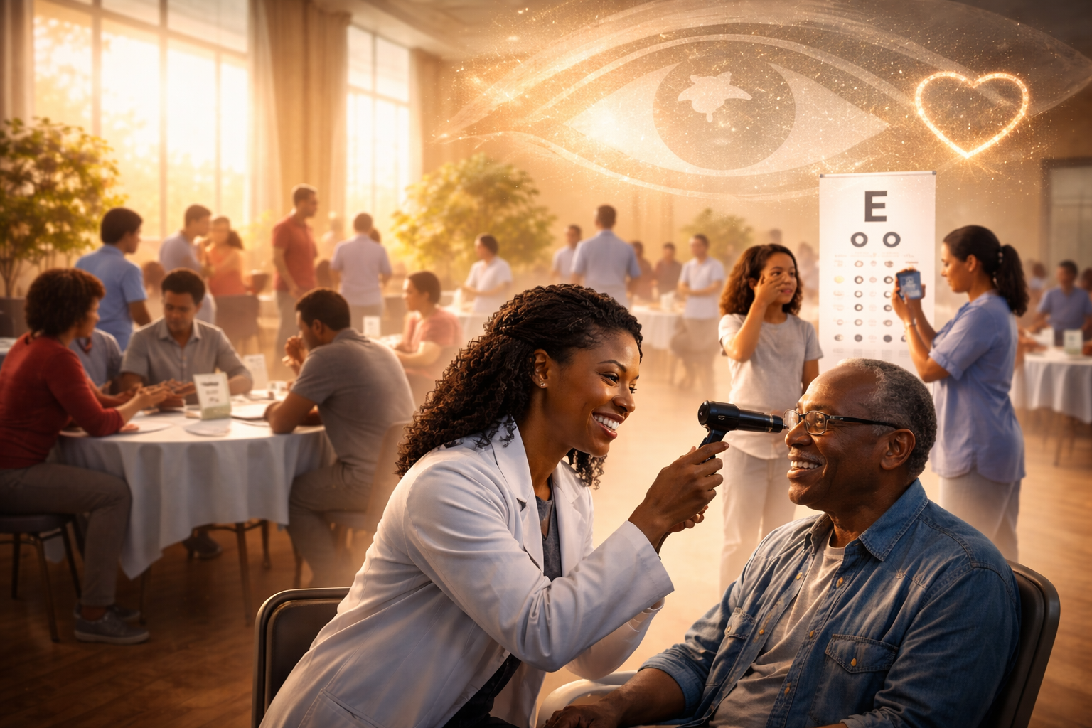 Community Vision Screening Grassroots Vision Screenings in Black Communities - Elevate Black Health
